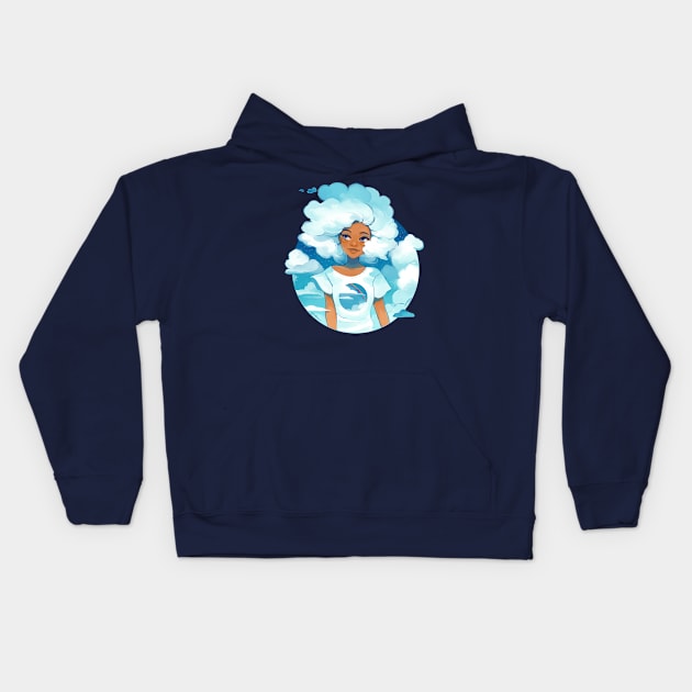 Adrift Kids Hoodie by GDBee